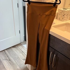 New Mix Brown Flare Ponte Pants